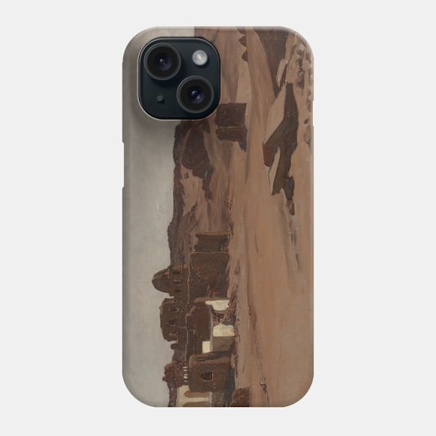 Modern Tombs, Aswan, Egypt by Elihu Vedder Phone Case by Classic Art Stall