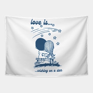 Love Is... Wishing On A Star Tapestry