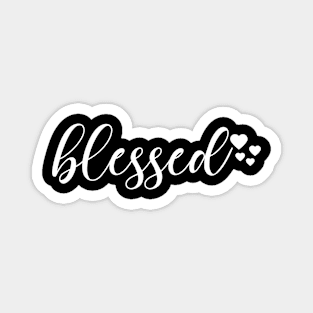 Blessed Religious Faith Christian Womens Tee Gifts For Women Magnet