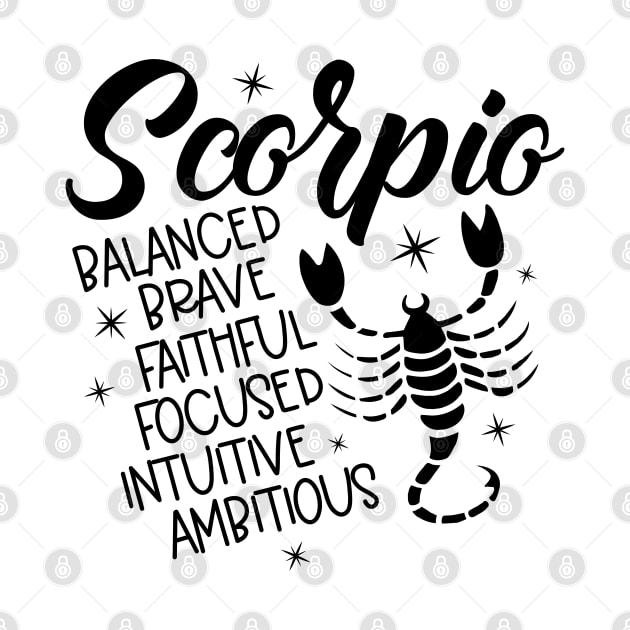 Scorpio Zodiac Sign Positive Personality Traits by The Cosmic Pharmacist