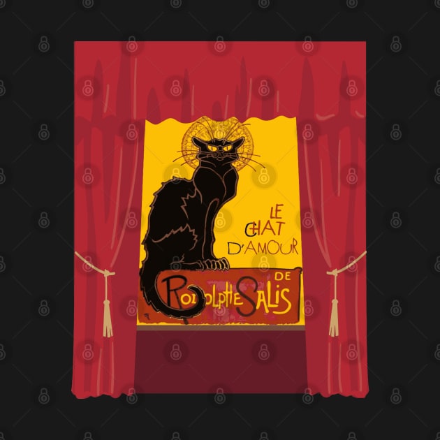 Le Chat Noir DAmour Theatre Stage by taiche