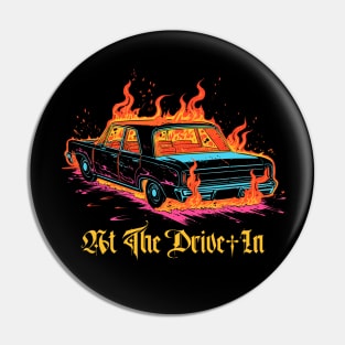 At The Drive-In … Original Fan Artwork Pin