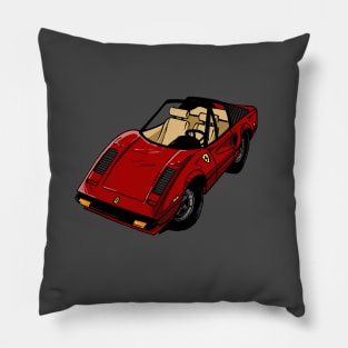 Magnum PI Ferrari Pillow