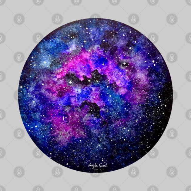 Purple Galaxy by amyliafaizalart