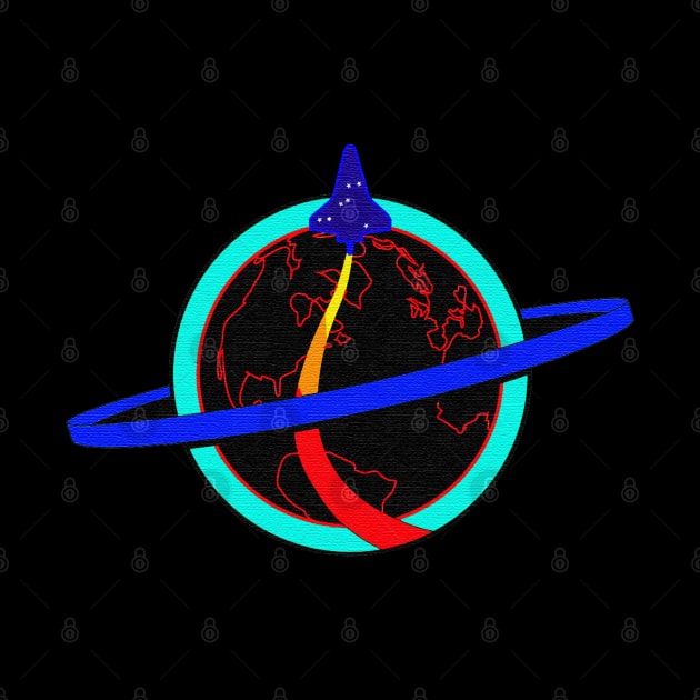 Black Panther Art - NASA Space Badge 6 by The Black Panther