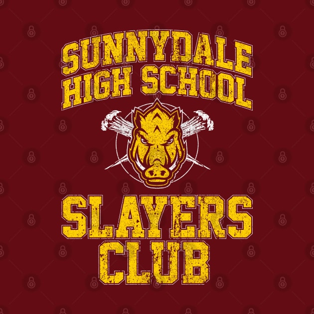 Sunnydale High School Slayers Club by huckblade