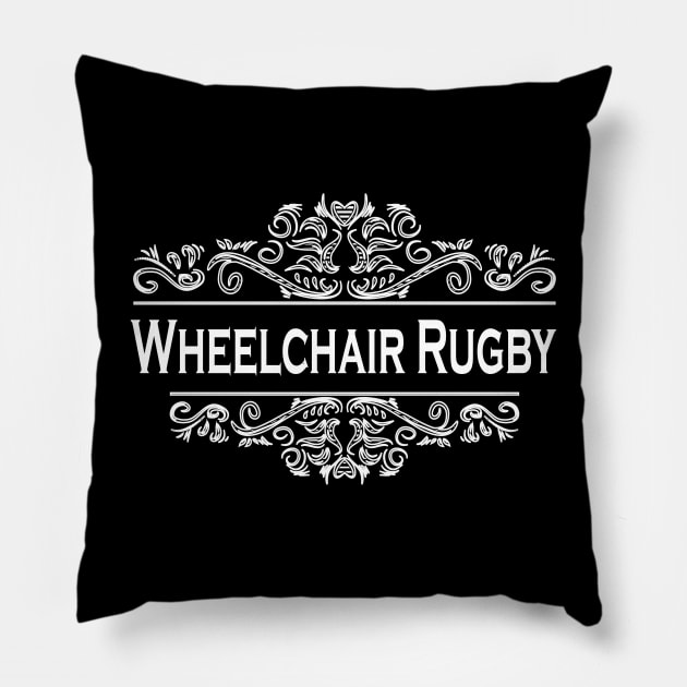 wheelchair Rugby Pillow by My Artsam