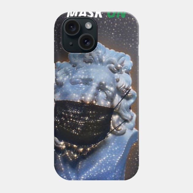 LE MASK. (SPACE) Phone Case by Yanzo