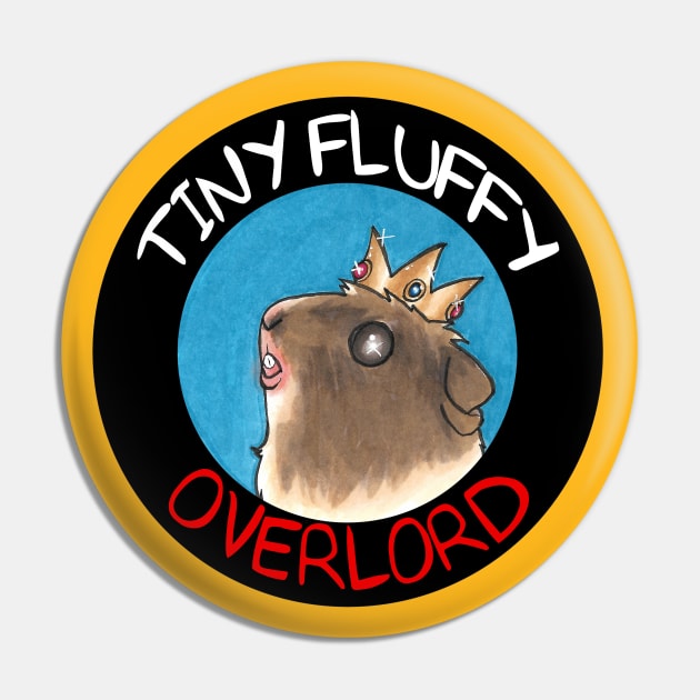 Tiny Fluffy Overlord Pin by Elora0321
