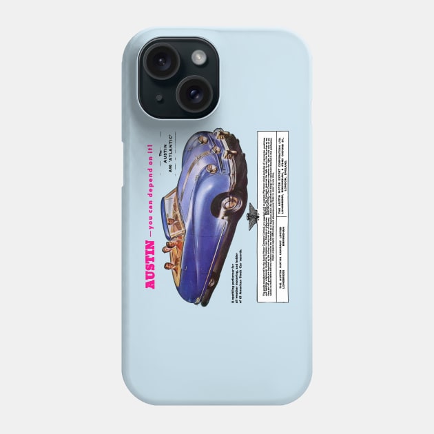 AUSTIN A90 ATLANTIC - advert Phone Case by Throwback Motors