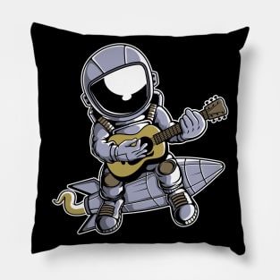 Astronaut Guitar Pillow