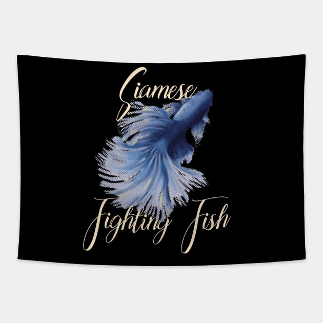 Siamese Fighting Fish Tapestry by Lighttera