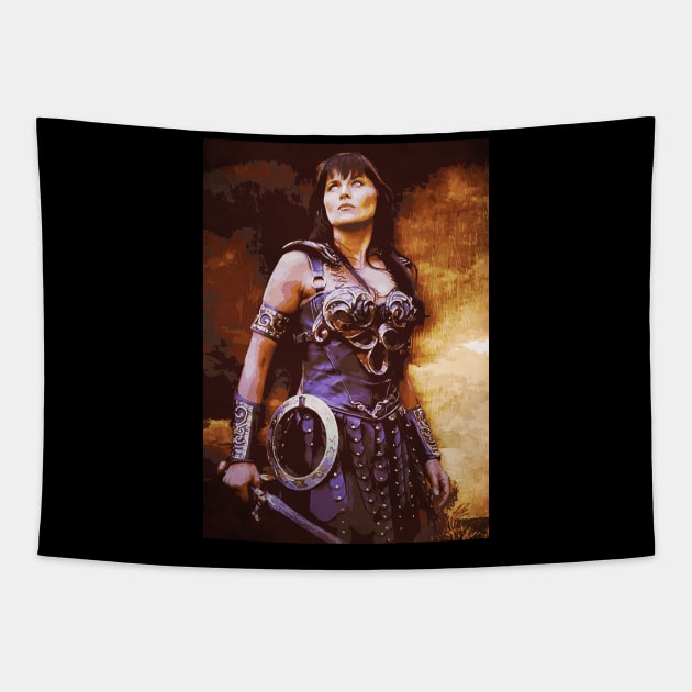 Xena Tapestry by Durro