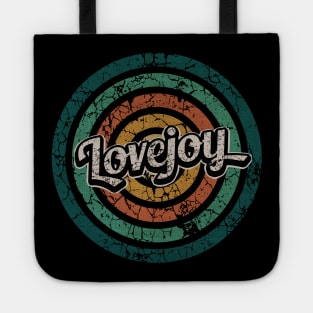 Lovejoy // Retro Circle Crack Vintage Tote