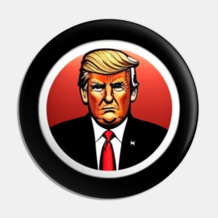 trump mugshot Pin