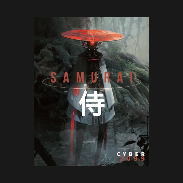 Cyber Samurai by Kanjiworldwide