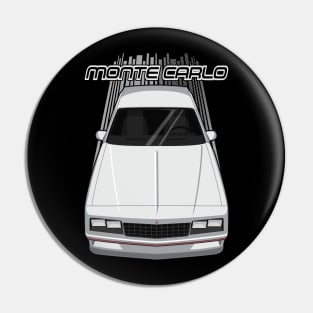 Chevrolet Monte Carlo 1984 - 1989 - white and red Pin