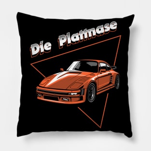 Porsche 930 Slantnose Pillow