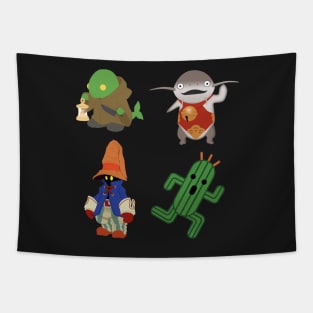 Final Fantasy Friends Multi Mini Stickers Tapestry