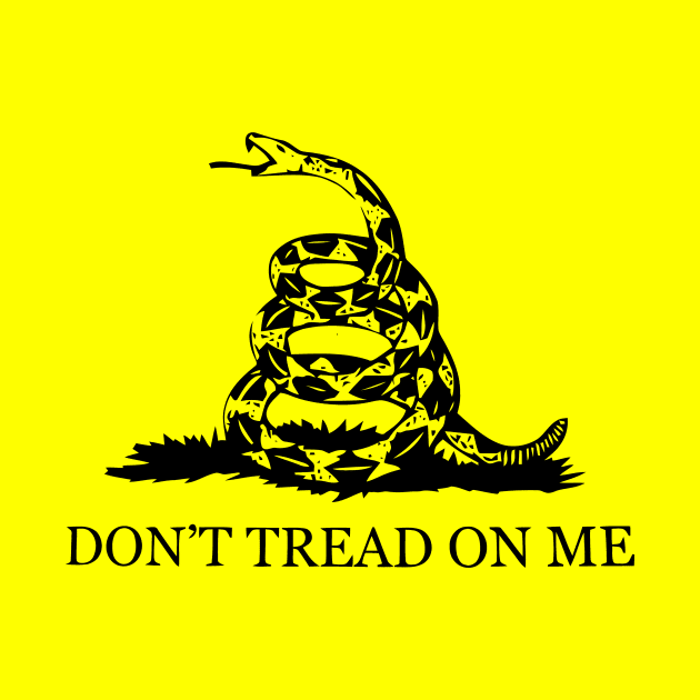 Gadsden Flag - Don't Tread On Me by warishellstore