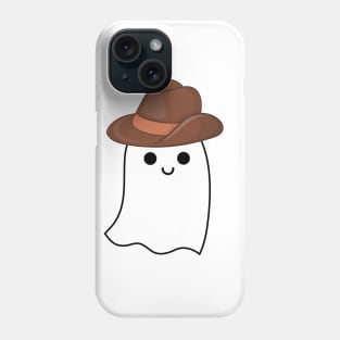 ghost cowboy Phone Case