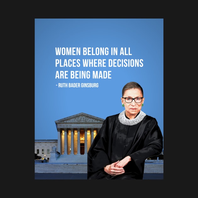 RBG Ruth Bader Ginsburg by gnotorious