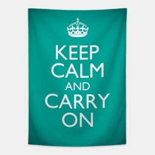 Keep Calm and Carry On Tapestry