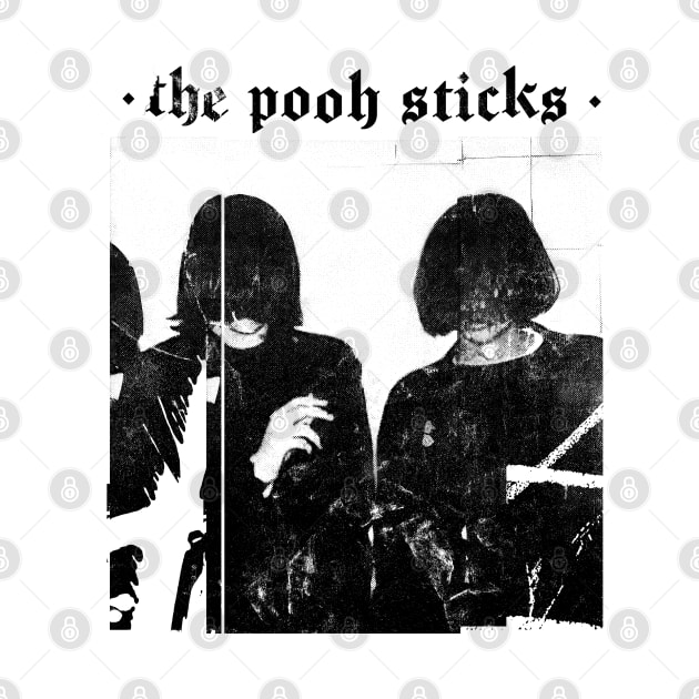 The Pooh Sticks  - - - Original Glitch Style Fan Art by unknown_pleasures