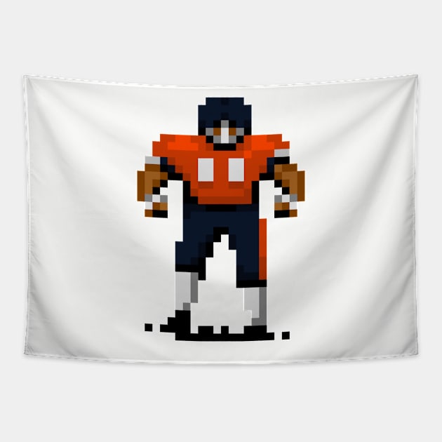 16-Bit Football - Chicago Tapestry by The Pixel League