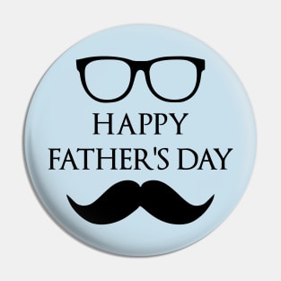 Happy Father's Day Pin