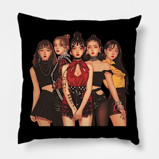 K pop Girl Group Debut Korean Music Pillow