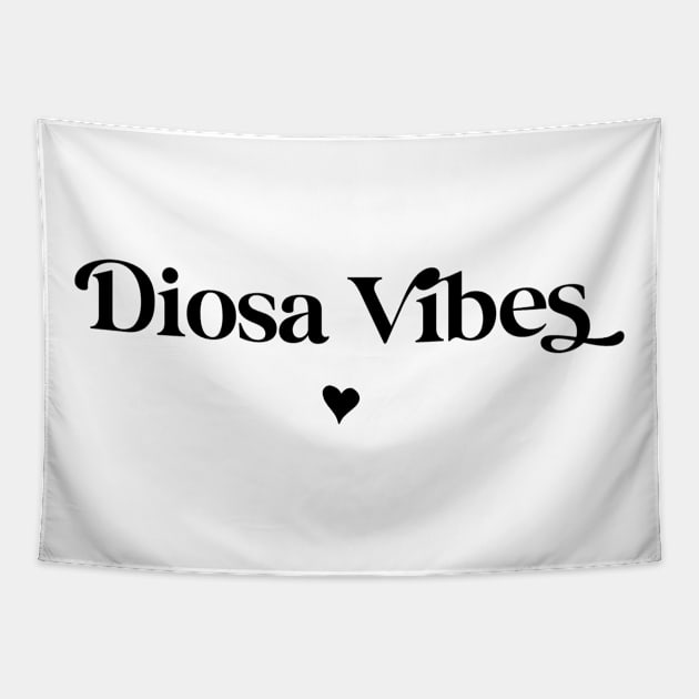 Diosa vibes Tapestry by The Mindful Maestra