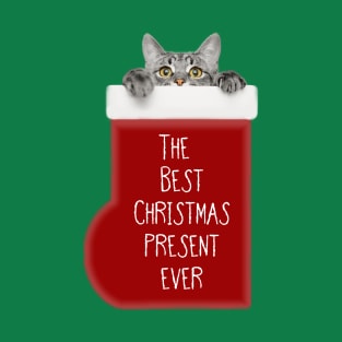 Cat Best Christmas Present T-Shirt