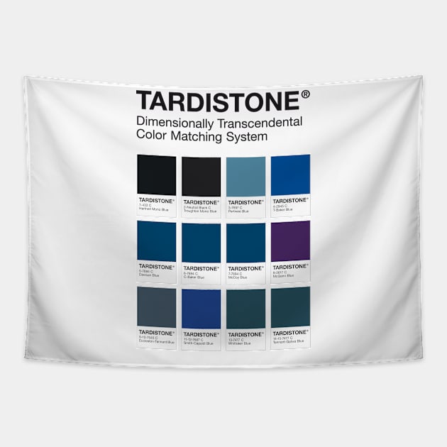 TARDISTONE colour chart Tapestry by andrew_kelly_uk@yahoo.co.uk