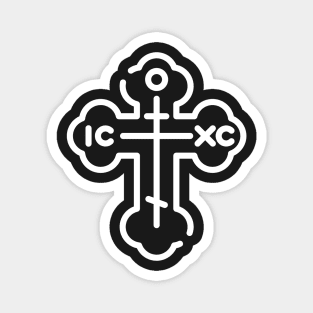 Eastern Orthodox Cross ICXC Magnet