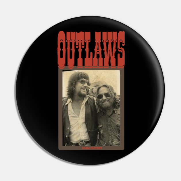 Outlaws Pin by David Paul Seymour