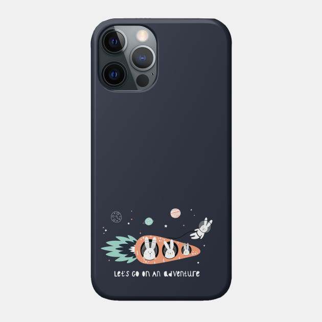 Carrot for An Adventure in Space - Rabbit - Phone Case