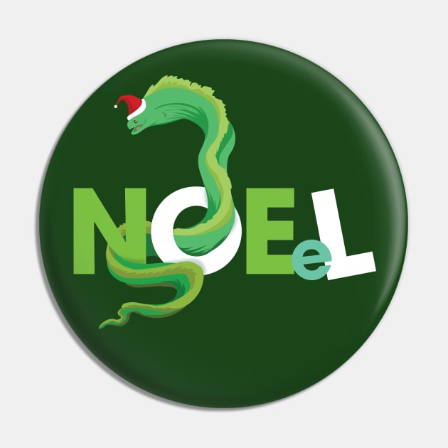 NOEeL (Green Moray Eel) Pin by Peppermint Narwhal