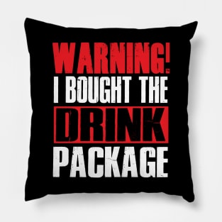 Drink Package T-Shirt Ireland Beer Wine irish Gift Tee Pillow