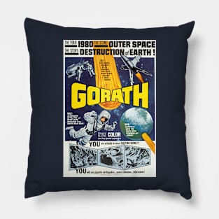 Classic Science Fiction Movie Poster - Gorath Pillow