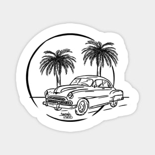 Cuba: cuban car Magnet