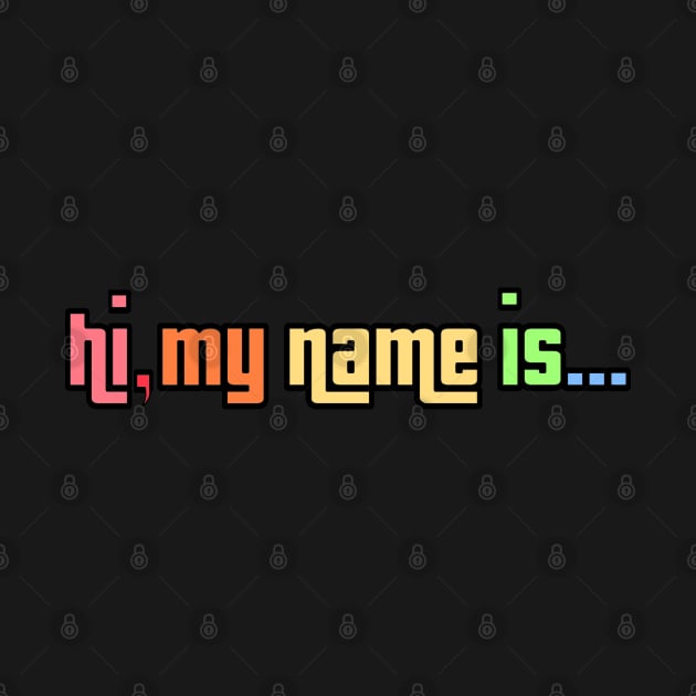 Hi, my name is by Orchid's Art