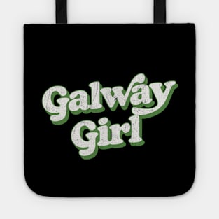 Galway Girl / Retro Style Typography Apparel Tote