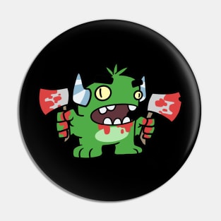 Bloody Monster Pin