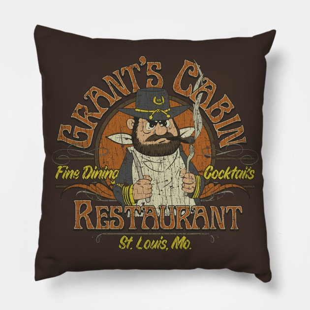 Grant’s Cabin St. Louis 1969 Pillow by JCD666