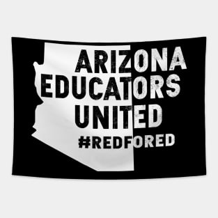 Red for ed arizona educators united teachers strike Tapestry