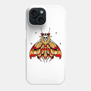 butterfly skull Phone Case