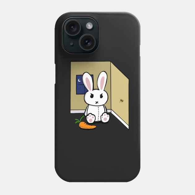 Angry Rabbit Phone Case by tighttee