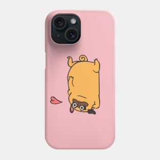 Rub My Belly Pug Phone Case