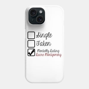 Mentally Dating Dacre Montgomery Phone Case